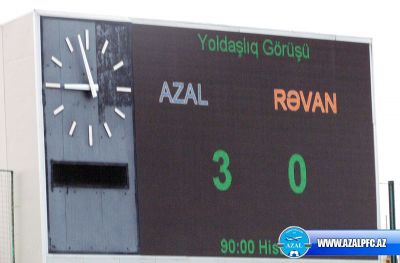 AZAL “Rəvan”ı böyükhesabla məğlub etdi